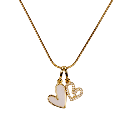 Zirkon Taşlı Minimal Kolye - Gold Kaplama Kolye | Kuan Jewelry