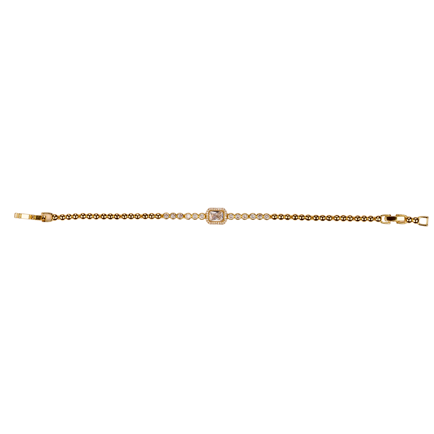 baget dorika bileklik, gold taşlı kadın bileklik modeli | kuan jewelry