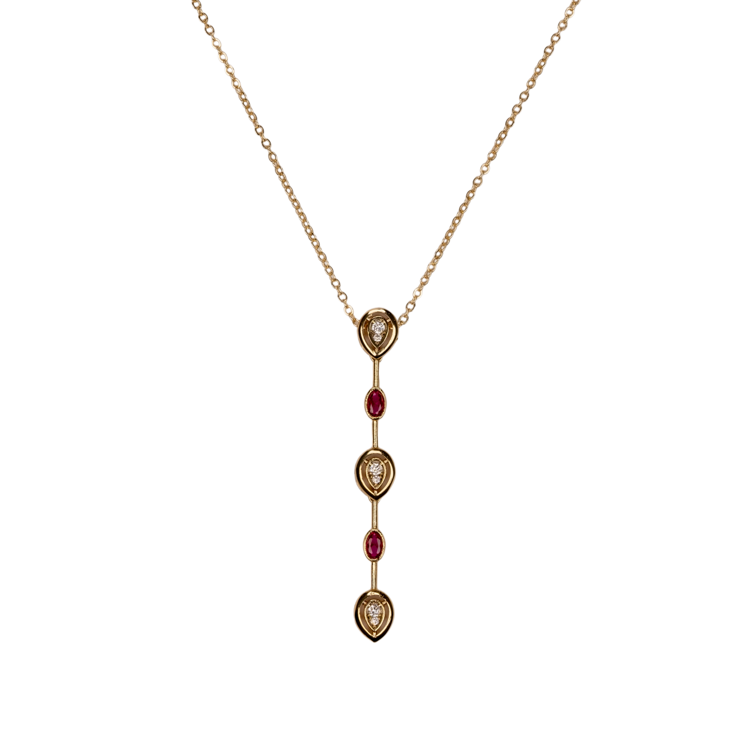 çubuk y kolye detay - uzun zarif model | kuan jewelry