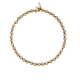 inci kolye detay - doğal inci ve altın boncuklu zarif model | kuan jewelry