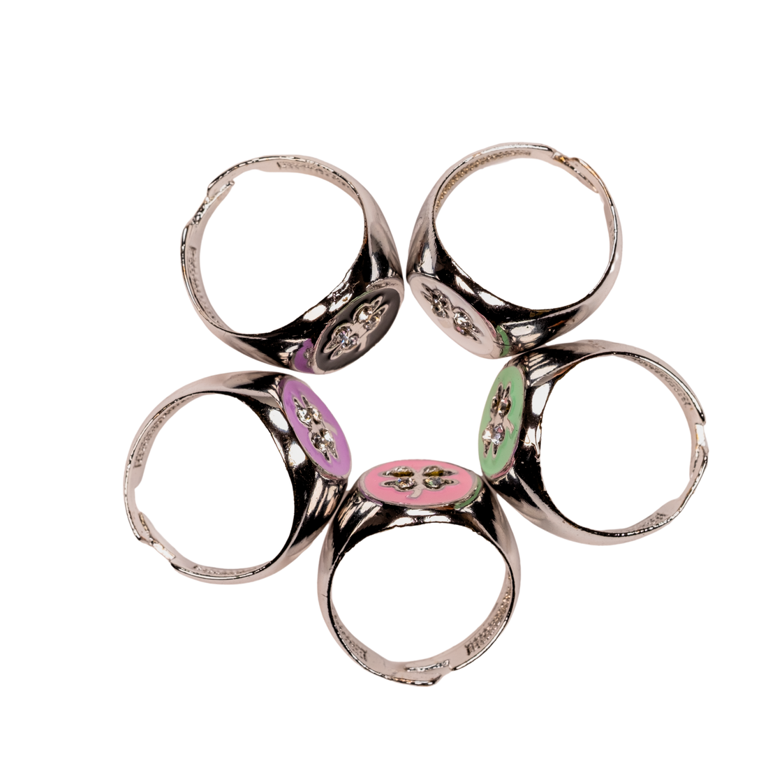 yonca motifli yüzük | kuan jewelry